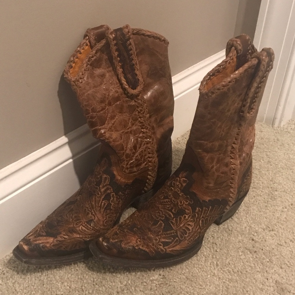 Old Gringo Brown Heeled Boots